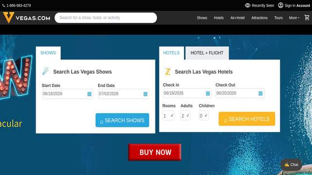 VegasCasino casino screenshot